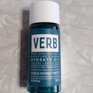 Verb Heat Protection+Moisture+Shine Hydrate Oil 0.54 Fl Oz